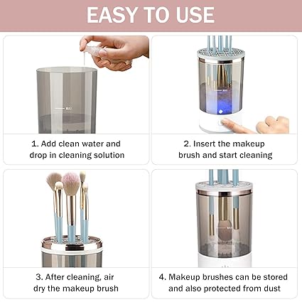 Automatic Makeup Brush Cleaner Machine