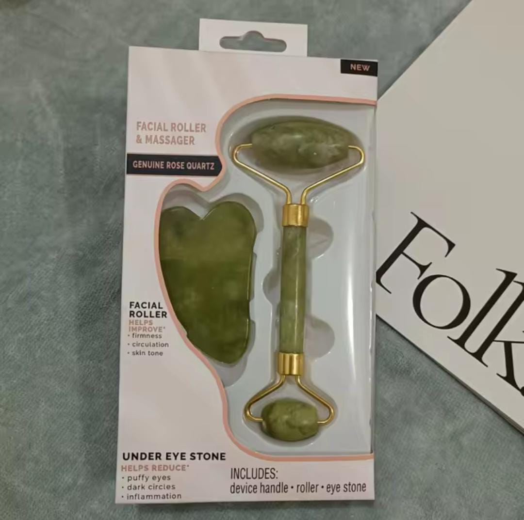 Marble Jade Gua Sha Roller