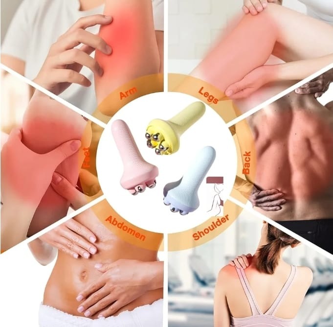 360 Roller Manual Hand Massager