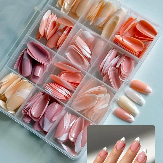 Multicolor False Nails Box 144 pcs