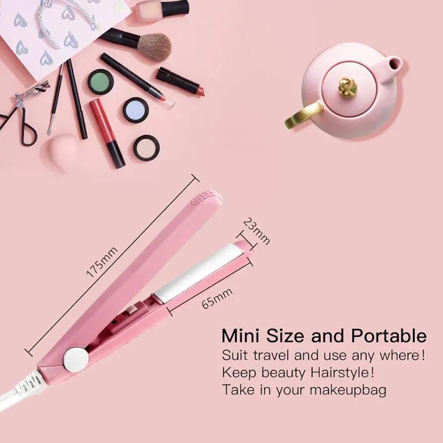 Mini Hair Straightener & Curler