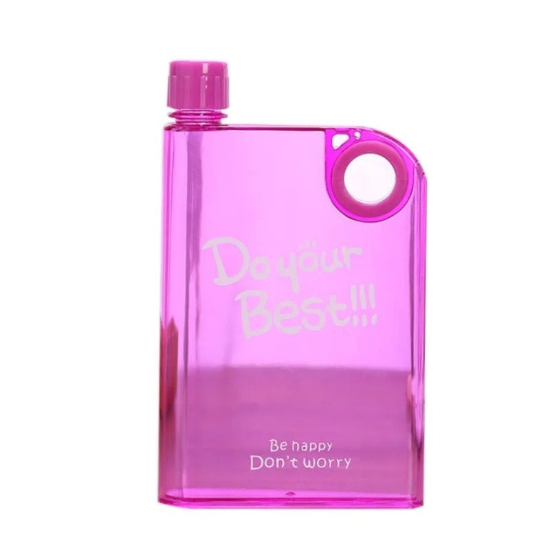 Notebook Style Reusable Water Bottle