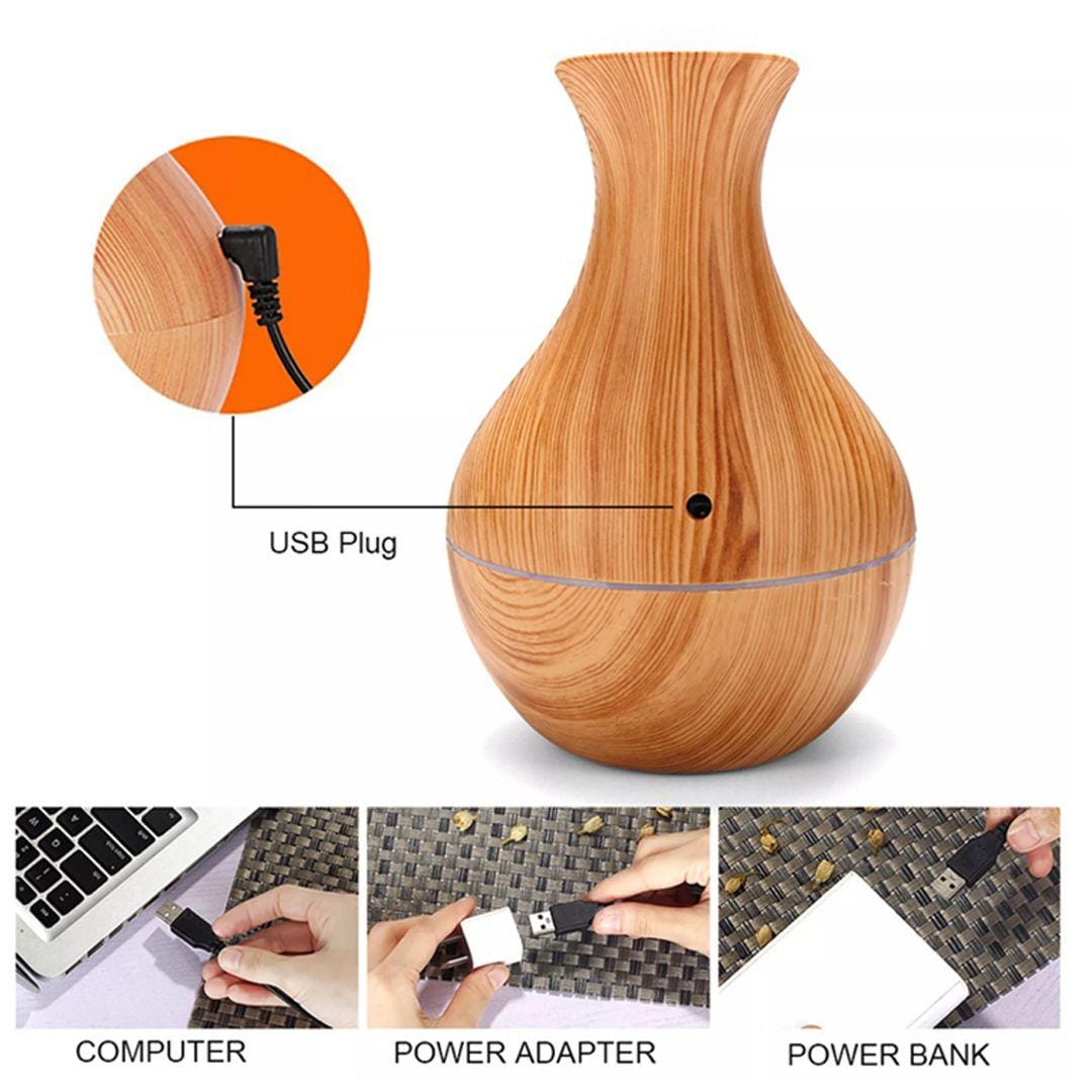 Mini Ultrasonic Aromatherapy Diffuser Random colour